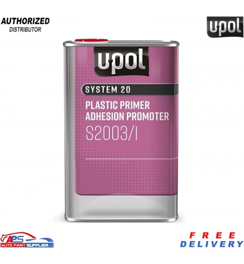 U-POL S2003/1 System 20 Plastic Primer Adhesion Promoter 1L UPOL RFU BUMPER